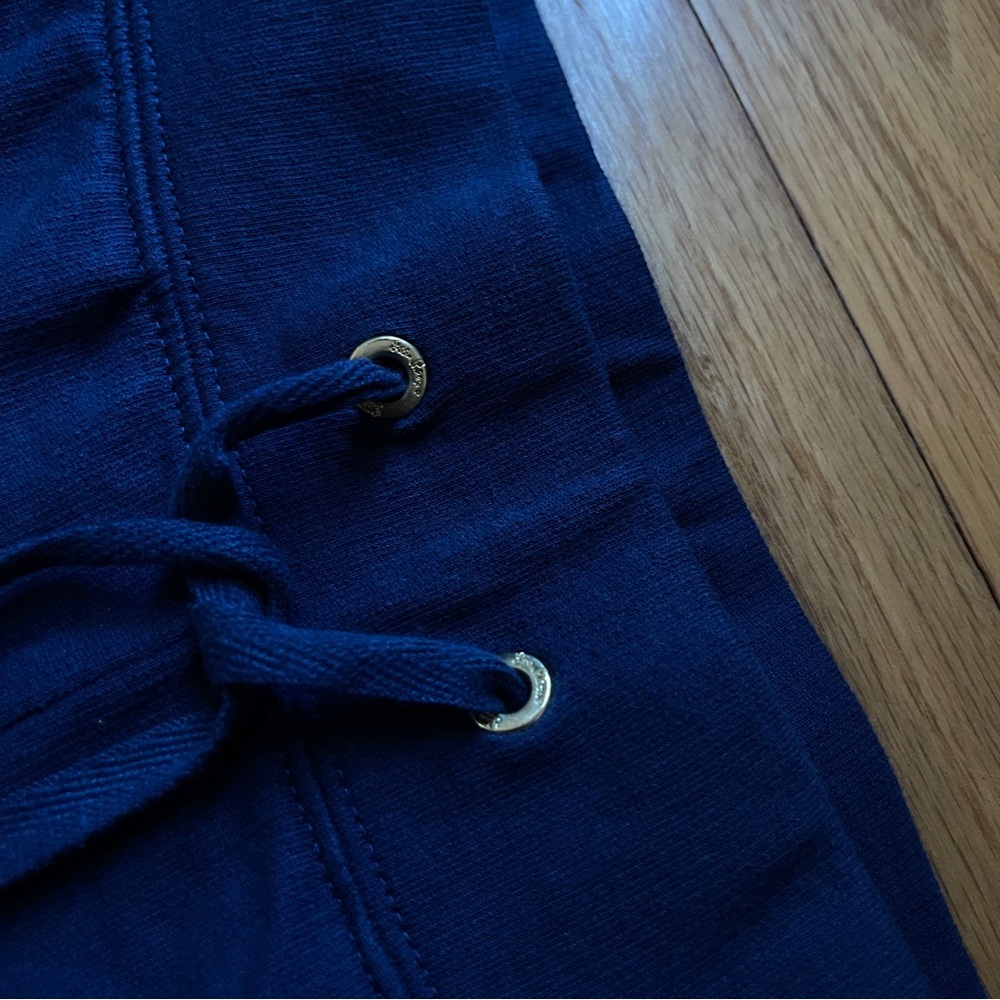 Lilly Pulitzer Mallie Knit Pants High Tide Navy Jogger XS - Picture 6 of 13